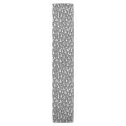 Outlet Kirklands Home Gray Sketched Trees Table Runner, 72 in.