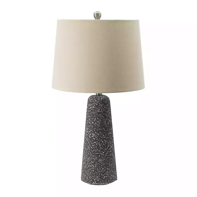 Sale Kirklands Home Gray Speckled Stone Table Lamp Tan