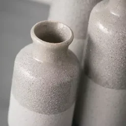 Hot Kirklands Home Speckled Vases, Set of 3 Gray