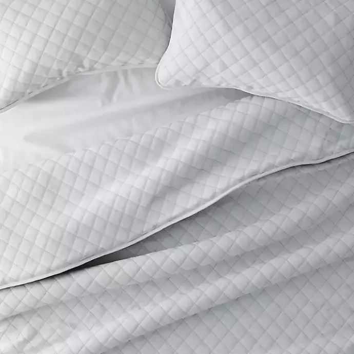 Outlet Kirklands Home Stitched Diamond 2-pc. Twin Quilt Set Gray