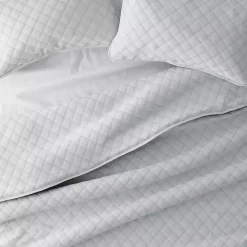 Sale Kirklands Home Stitched Diamond 3-pc. King Quilt Set Gray