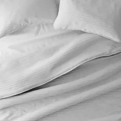 Online Kirklands Home Stitched Stripes 3-pc. Queen Quilt Set Gray