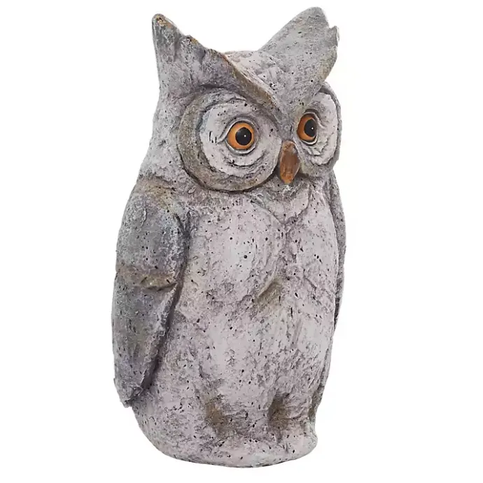 Sale Kirklands Home Stone Owl Statue Gray
