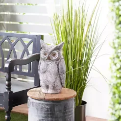 Sale Kirklands Home Stone Owl Statue Gray