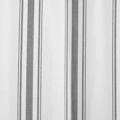 Outlet Kirklands Home Stripe Farmhouse Curtain Panel Set, 95 in. Gray