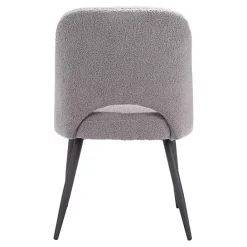 Best Kirklands Home Teddy Upholstered Dining Chairs, Set of 2 Gray