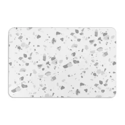 Discount Kirklands Home Gray Terrazzo Stone Bath Mat