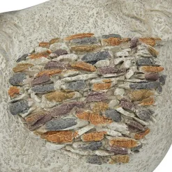 Kirklands Home Textured Chicken Statue Gray