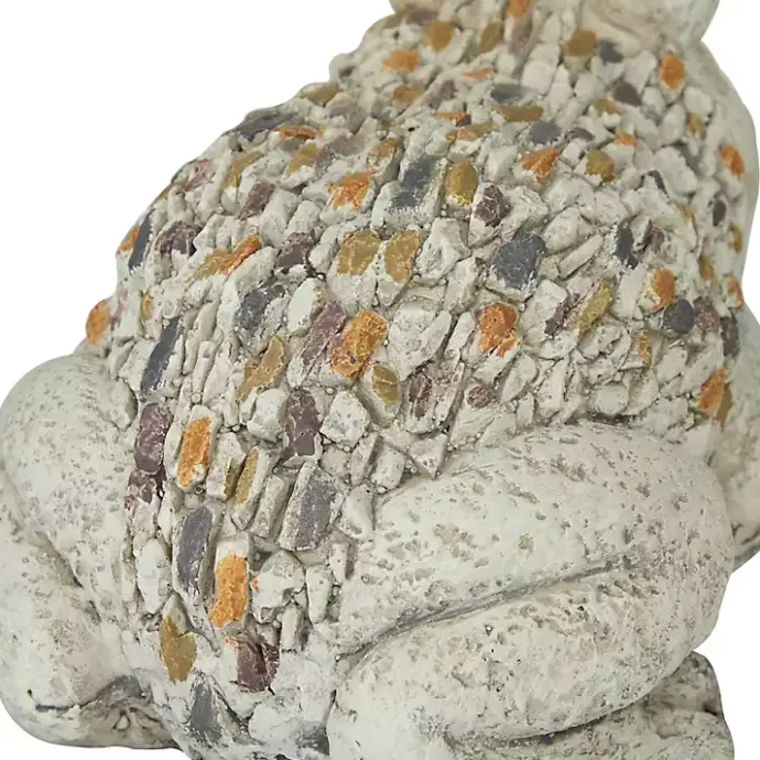 Sale Kirklands Home Textured Frog Statue Gray