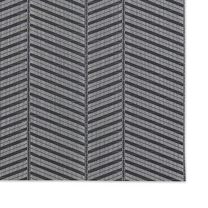Outlet Kirklands Home Textured Twill Weave Placemats, Set of 6 Gray