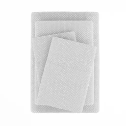 Online Kirklands Home Tiny Hearts 3-pc. Twin Sheet Set Gray