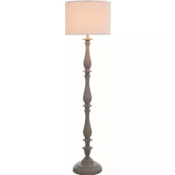 Online Kirklands Home Gray Traditional Spindle Floor Lamp White