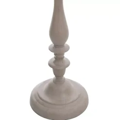 Online Kirklands Home Gray Traditional Spindle Floor Lamp White