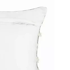 Clearance Kirklands Home Gray Tufted Indoor/Outdoor Pillow