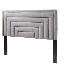 Online Kirklands Home Tufted Upholstered Adjustable Queen Headboard Gray