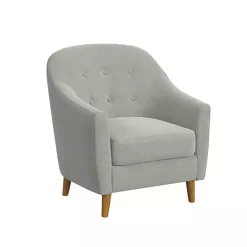 Online Kirklands Home Tufted Woven Accent Chair Gray