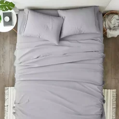 Best Kirklands Home Ultra Soft 3-pc. Twin XL Sheet Set Gray