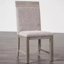 Kirklands Home Upholstered Bridgette Dining Chairs, Set of 2 Gray