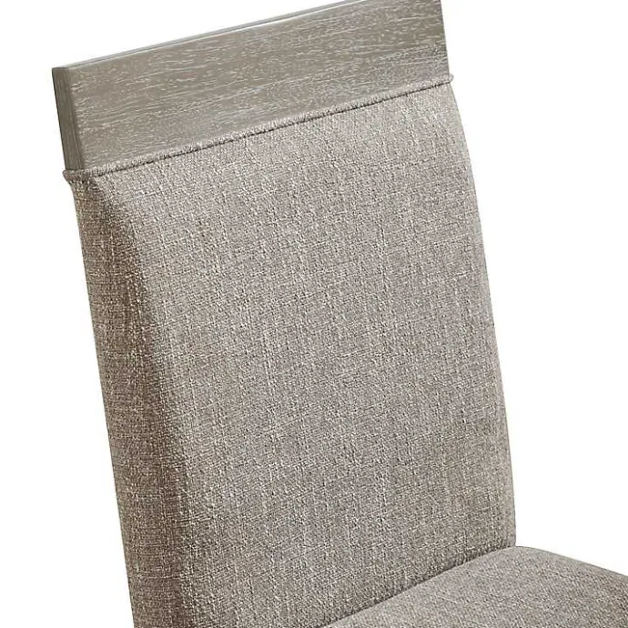 Kirklands Home Upholstered Bridgette Dining Chairs, Set of 2 Gray