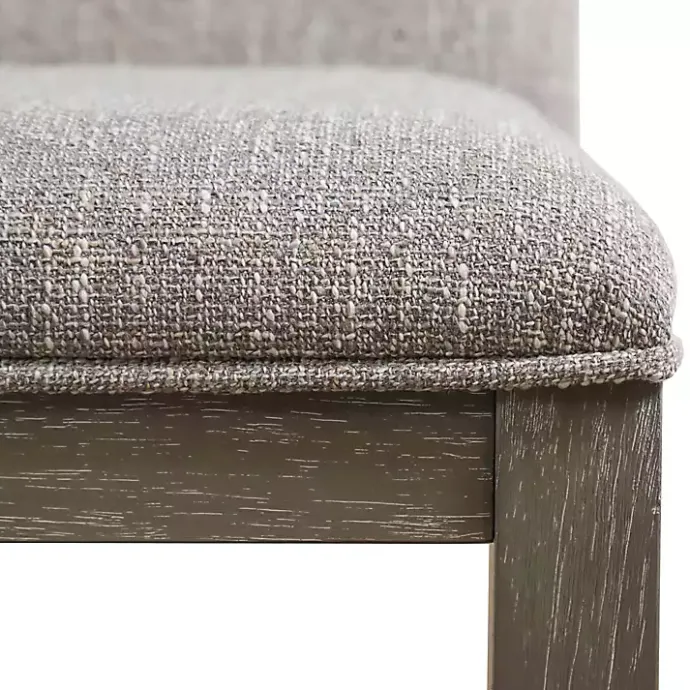 Kirklands Home Upholstered Bridgette Dining Chairs, Set of 2 Gray