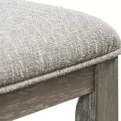 Kirklands Home Upholstered Bridgette Dining Chairs, Set of 2 Gray