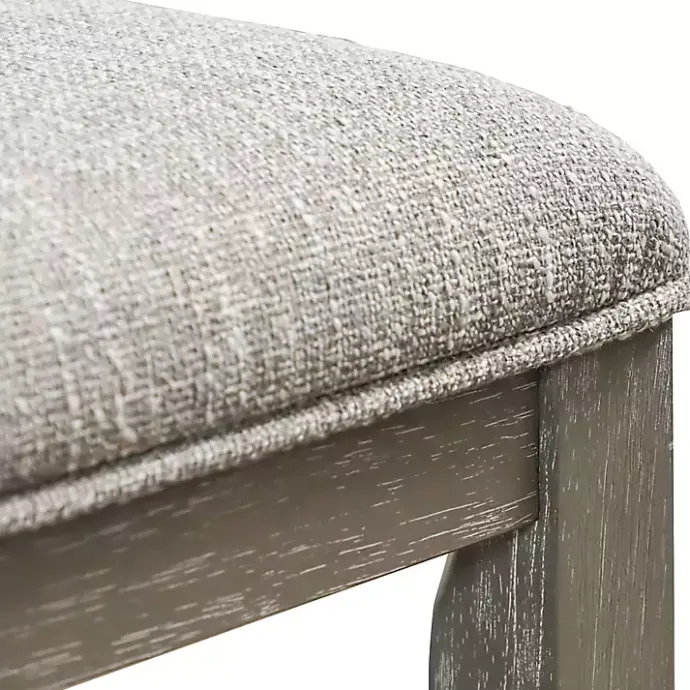 Kirklands Home Upholstered Bridgette Dining Chairs, Set of 2 Gray