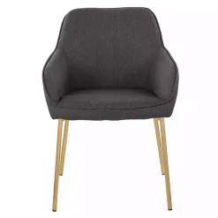 Online Kirklands Home Upholstered Daniella Dining Chairs, Set of 2 Gray