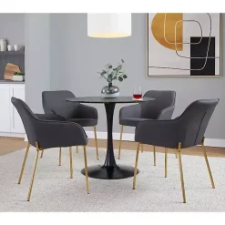 Online Kirklands Home Upholstered Daniella Dining Chairs, Set of 2 Gray