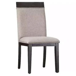 Sale Kirklands Home Upholstered Erin Dining Chairs, Set of 2 Gray