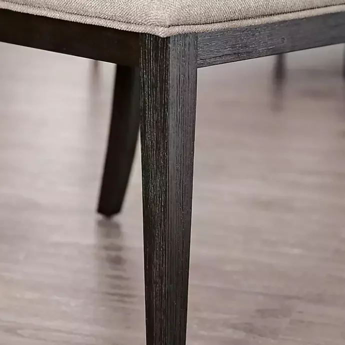 Sale Kirklands Home Upholstered Erin Dining Chairs, Set of 2 Gray