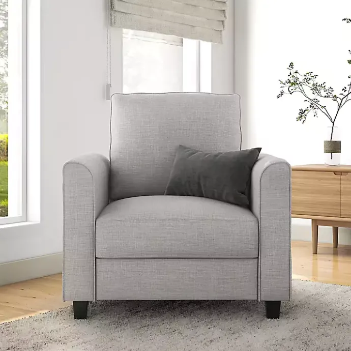 Best Kirklands Home Upholstered Jorden Accent Chair Gray