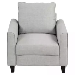 Best Kirklands Home Upholstered Jorden Accent Chair Gray