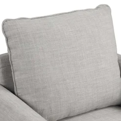 Best Kirklands Home Upholstered Jorden Accent Chair Gray