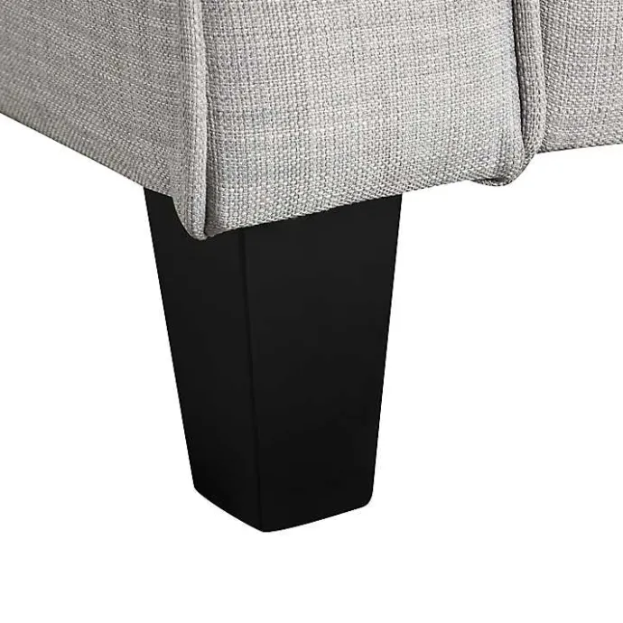 Best Kirklands Home Upholstered Jorden Accent Chair Gray