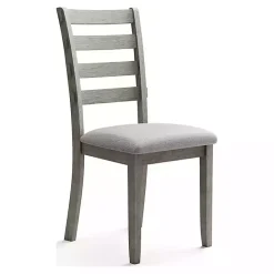 Online Kirklands Home Upholstered Lucas Dining Chairs, Set of 2 Gray
