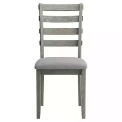 Online Kirklands Home Upholstered Lucas Dining Chairs, Set of 2 Gray
