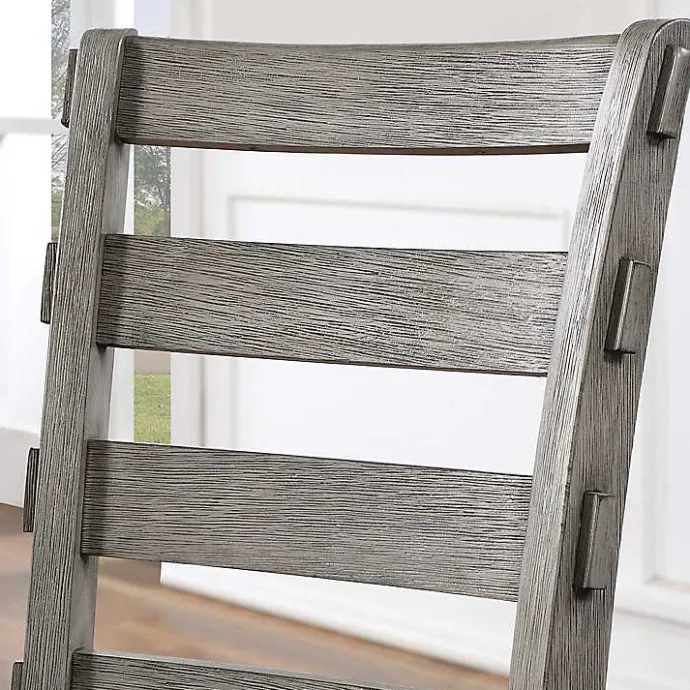 Online Kirklands Home Upholstered Lucas Dining Chairs, Set of 2 Gray