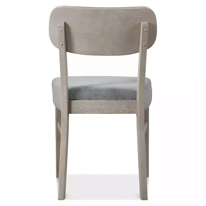New Kirklands Home Upholstered Porter Dining Chairs, Set of 2 Gray