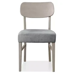 New Kirklands Home Upholstered Porter Dining Chairs, Set of 2 Gray
