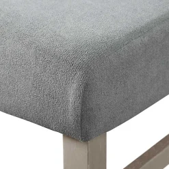 New Kirklands Home Upholstered Porter Dining Chairs, Set of 2 Gray