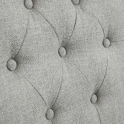 Sale Kirklands Home Upholstered Tufted Button Back Counter Stool Gray