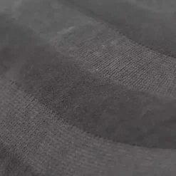 Clearance Kirklands Home Velvet Abstract Stripe Lumbar Pillow Gray