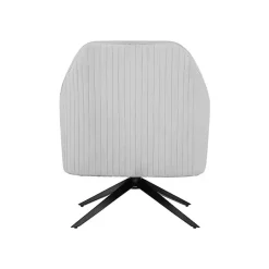 Hot Kirklands Home Velvet Swivel Accent Chair Gray