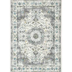 Discount Kirklands Home Gray Verona Medallion Area Rug, 5x7