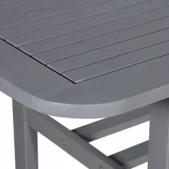 Discount Kirklands Home Wash Extendable Outdoor Dining Table Gray