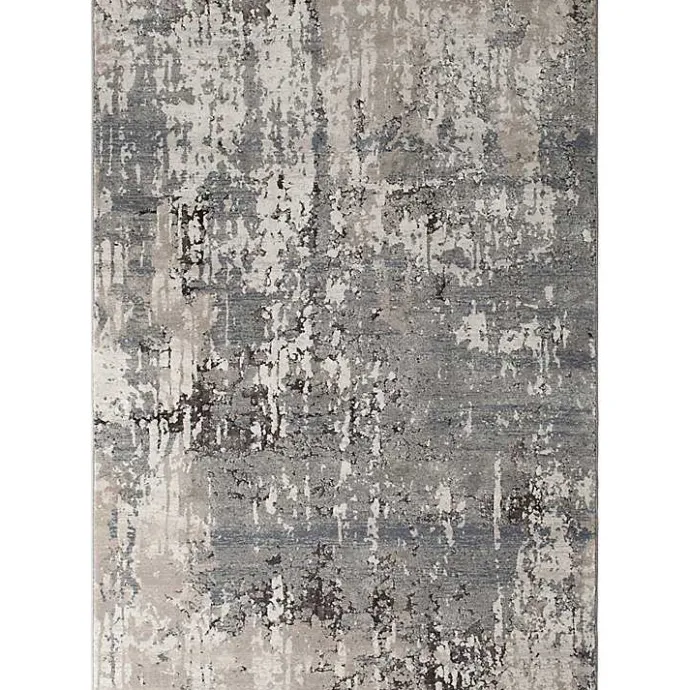 Sale Kirklands Home Waters Abstract Area Rug, 5x7 Gray
