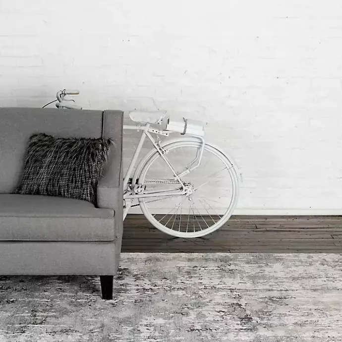 Sale Kirklands Home Waters Abstract Area Rug, 5x7 Gray