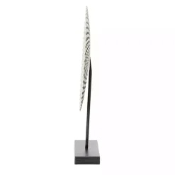 Best Kirklands Home White Gold Carved Mandala Metal Sculpture Gray