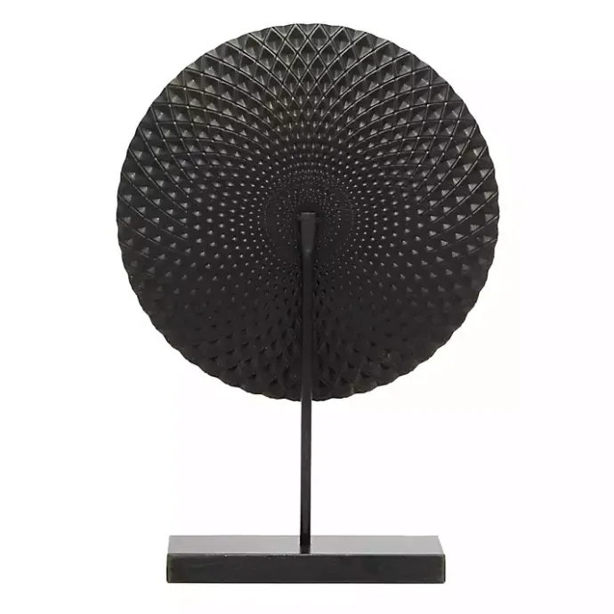 Best Kirklands Home White Gold Carved Mandala Metal Sculpture Gray