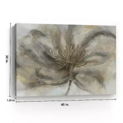 Best Kirklands Home Wildflower Canvas Art Print Gray